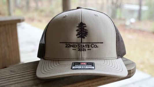 "Pine Tree"- Richardson 112 (Khaki/Coffee)