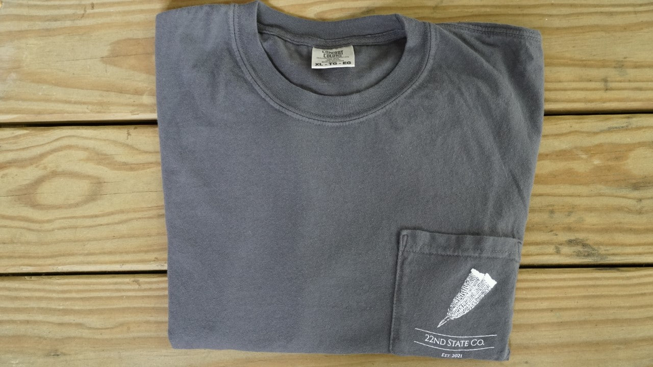 "Gobbler Pocket Tee" Comfort Colors
