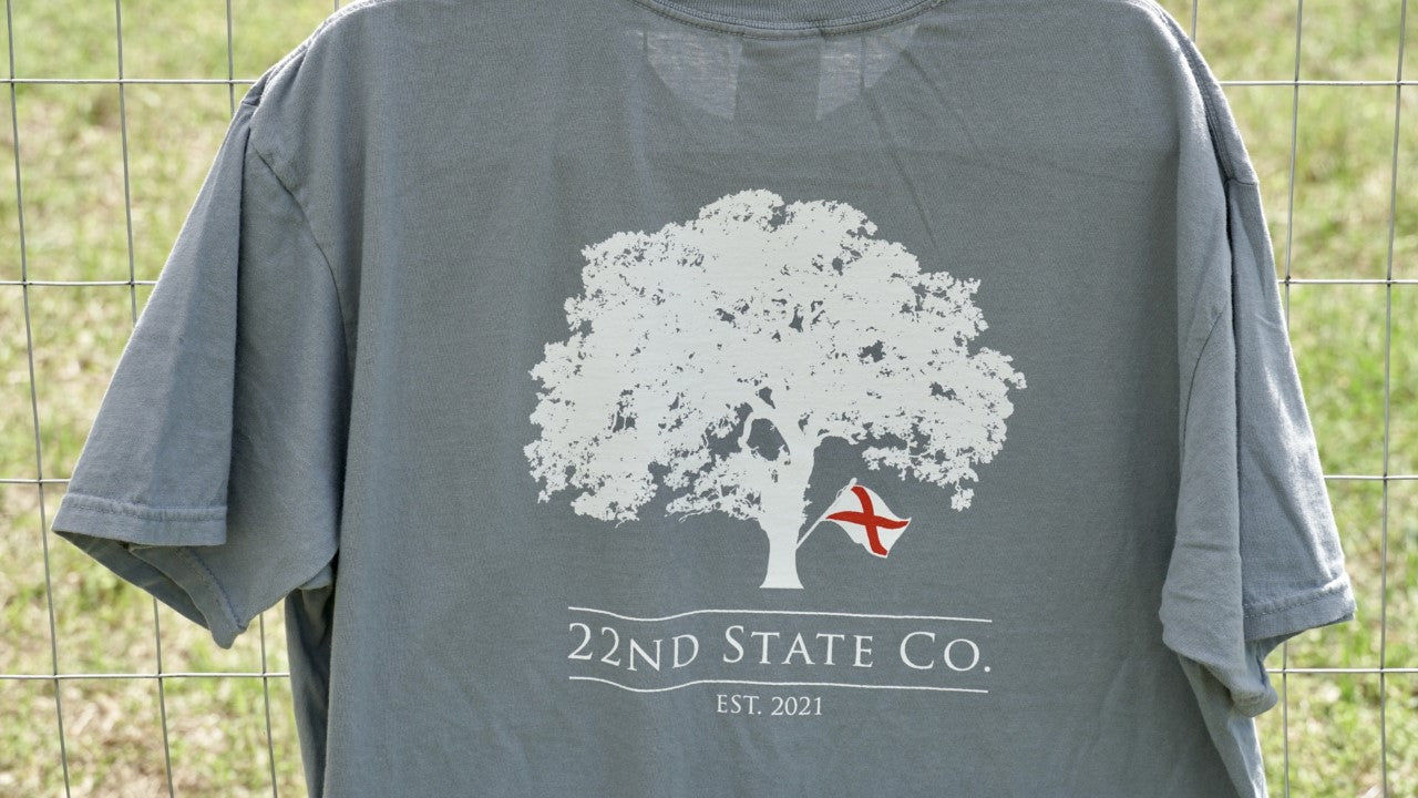 "Live Oak Pocket Tee" Comfort Colors