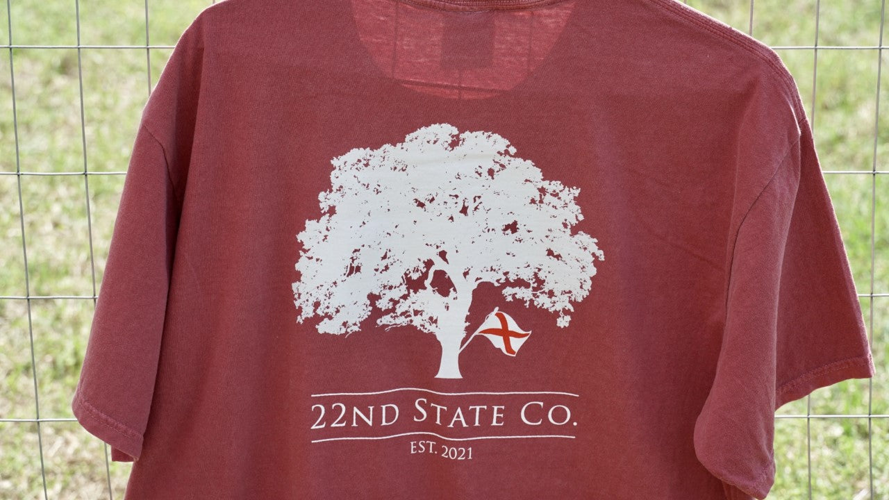 "Live Oak Pocket Tee" Comfort Colors