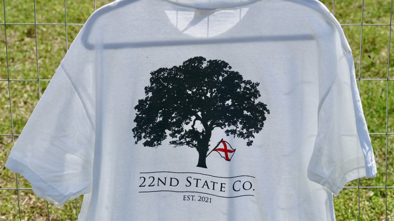 "Live Oak Pocket Tee" Comfort Colors